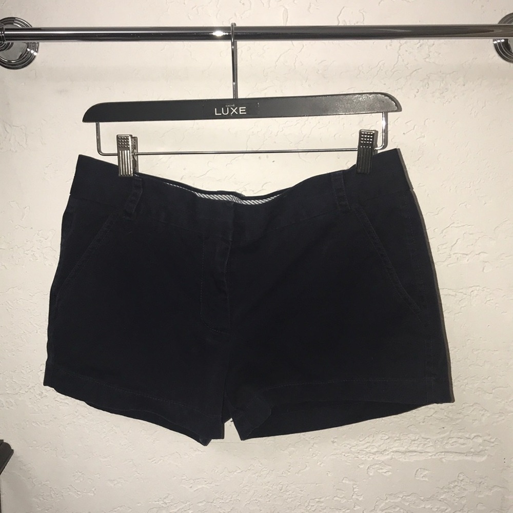 NWOT J. Crew Navy Chino Shorts